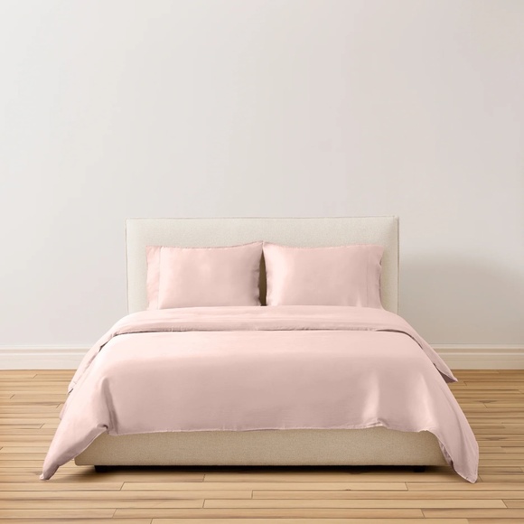 Buffy Breeze Eucalyptus Duvet Cover Queen/Full in Blush NWT - Picture 2 of 9